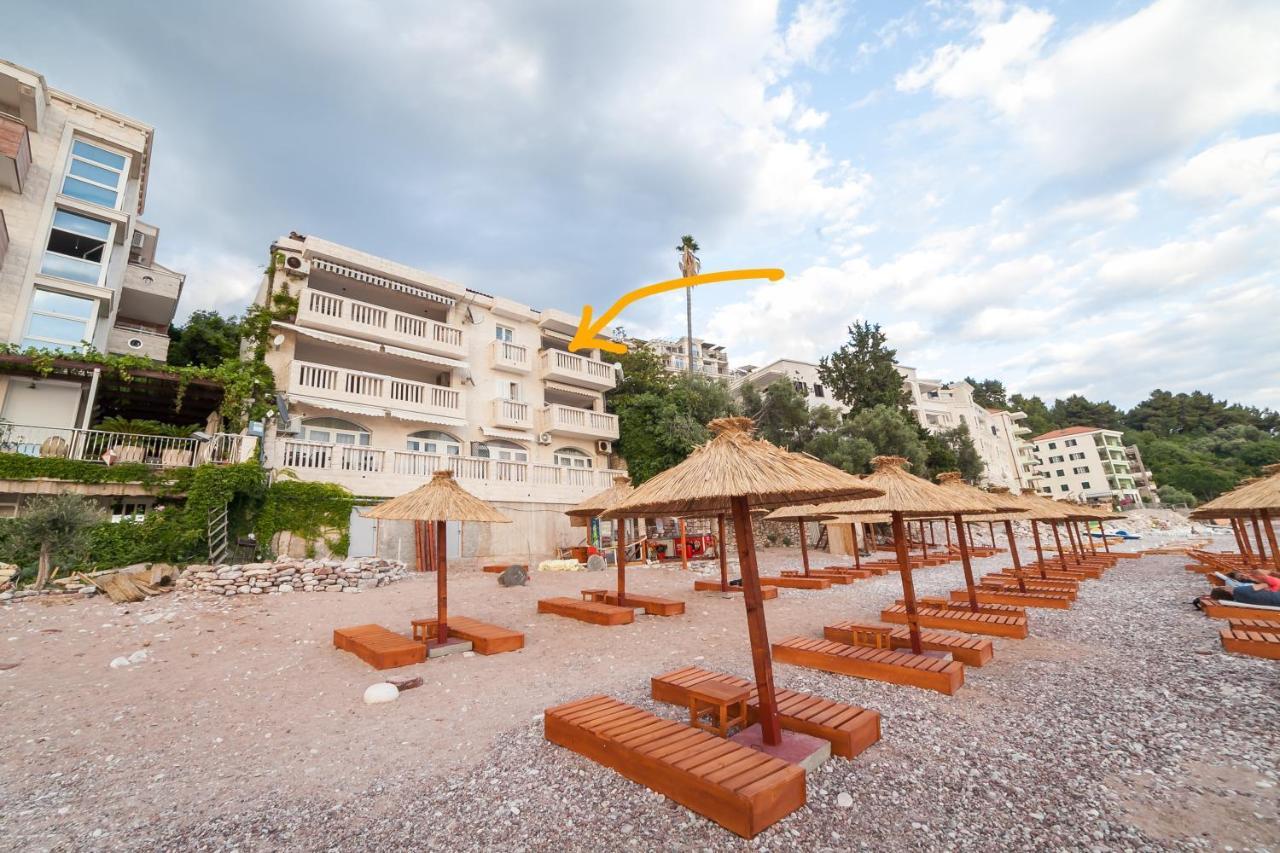 Beachfront First Line View Sveti Stefan Luaran gambar