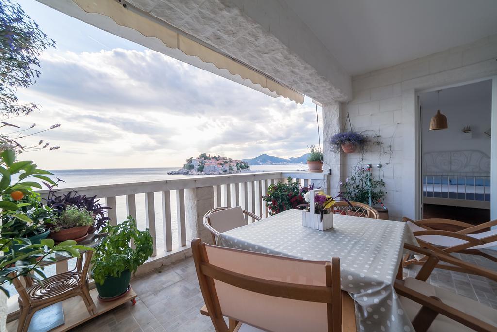 Beachfront First Line View Sveti Stefan Luaran gambar