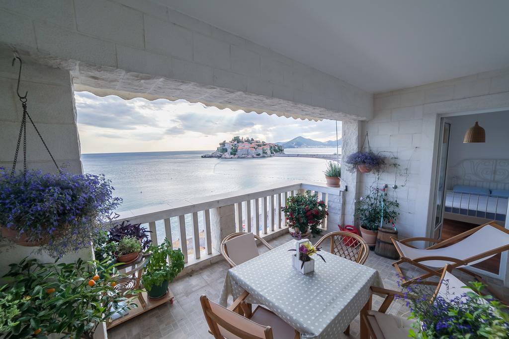 Beachfront First Line View Sveti Stefan Luaran gambar